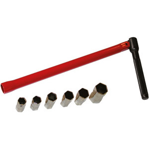 899R - INTERCHANGEABLE NUT WENCHES WITH JOINTED BAR IN SET - Prod. SCU